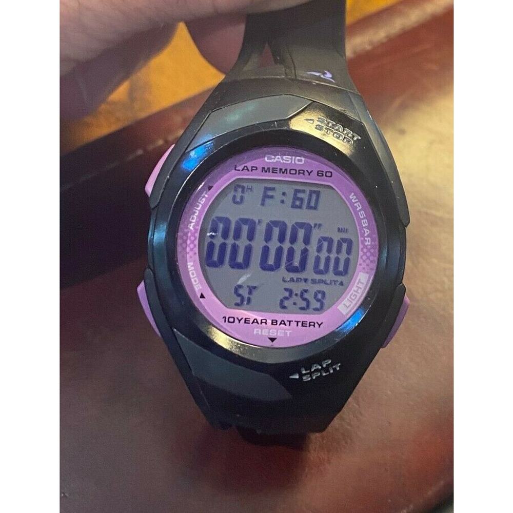 Women's 37mm Phys by Casio sports Watch, 60 Laps, WR 5BAR